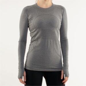 Lululemon Long Sleeve Swiftly Tech Grey 4